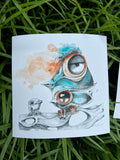 “Bird Study” Series - Print Set - Hand Embellished