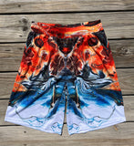 "Tidal Sunset" Basketball Shorts - in stock + ready to ship