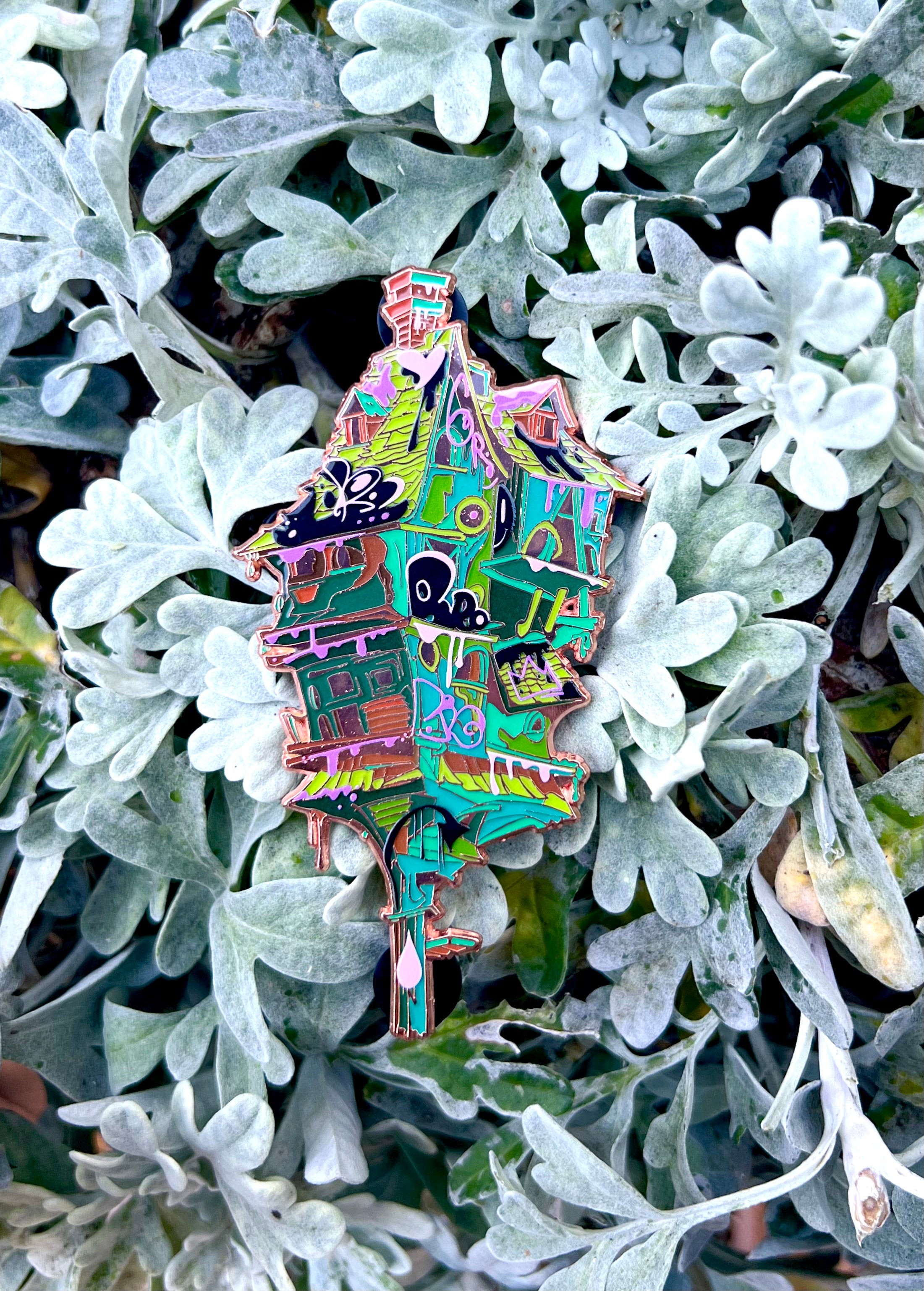 "Bird House" V2- “Swamp” Copper Metal LE x 25