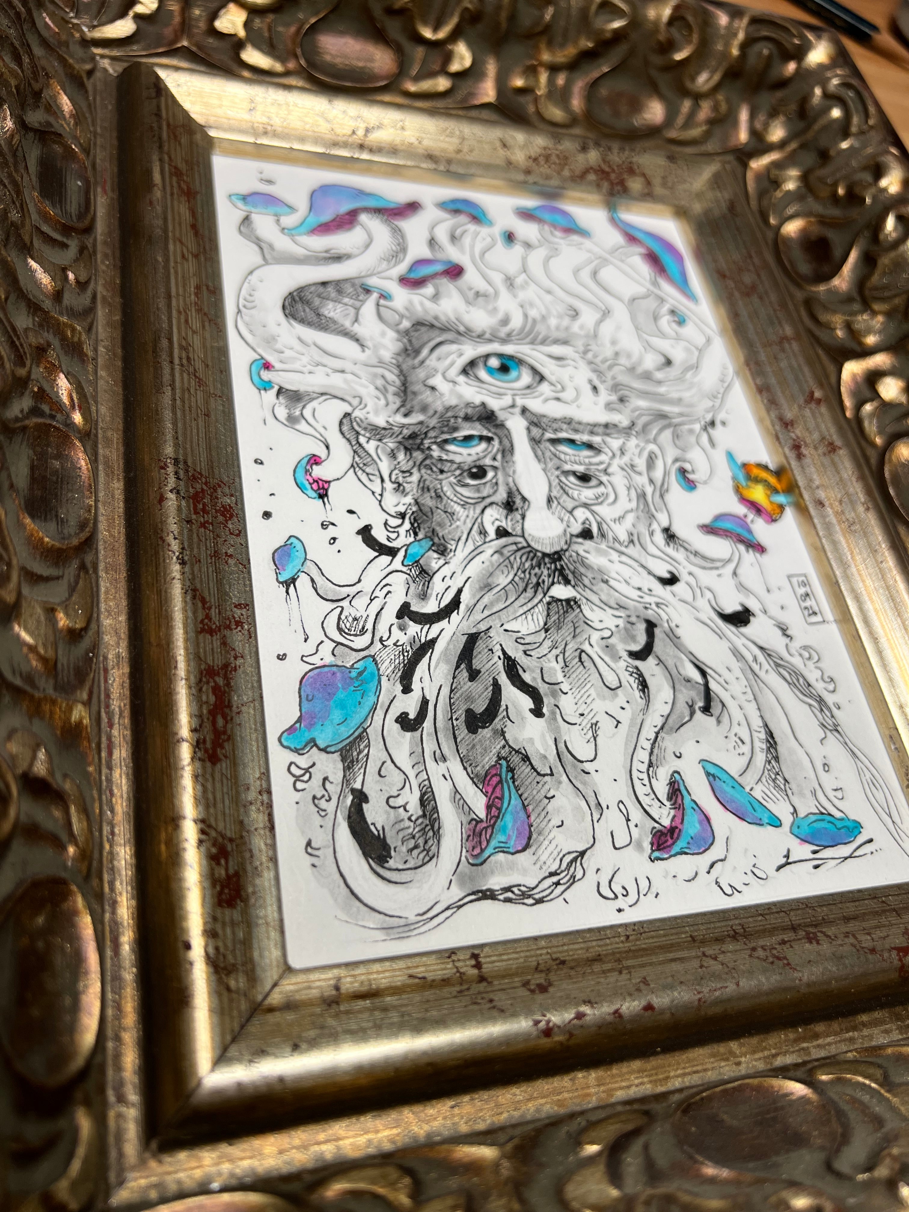 “The Sage” Inktober #3