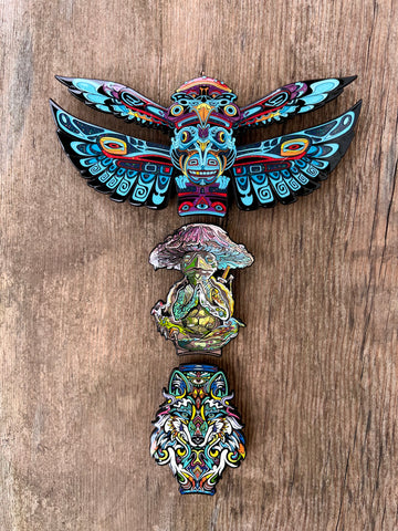 “Elements of Nature Totem" - AP 3 Piece Pin Set (OG)