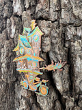 “Bike House" - Pin - Flying Rhino
