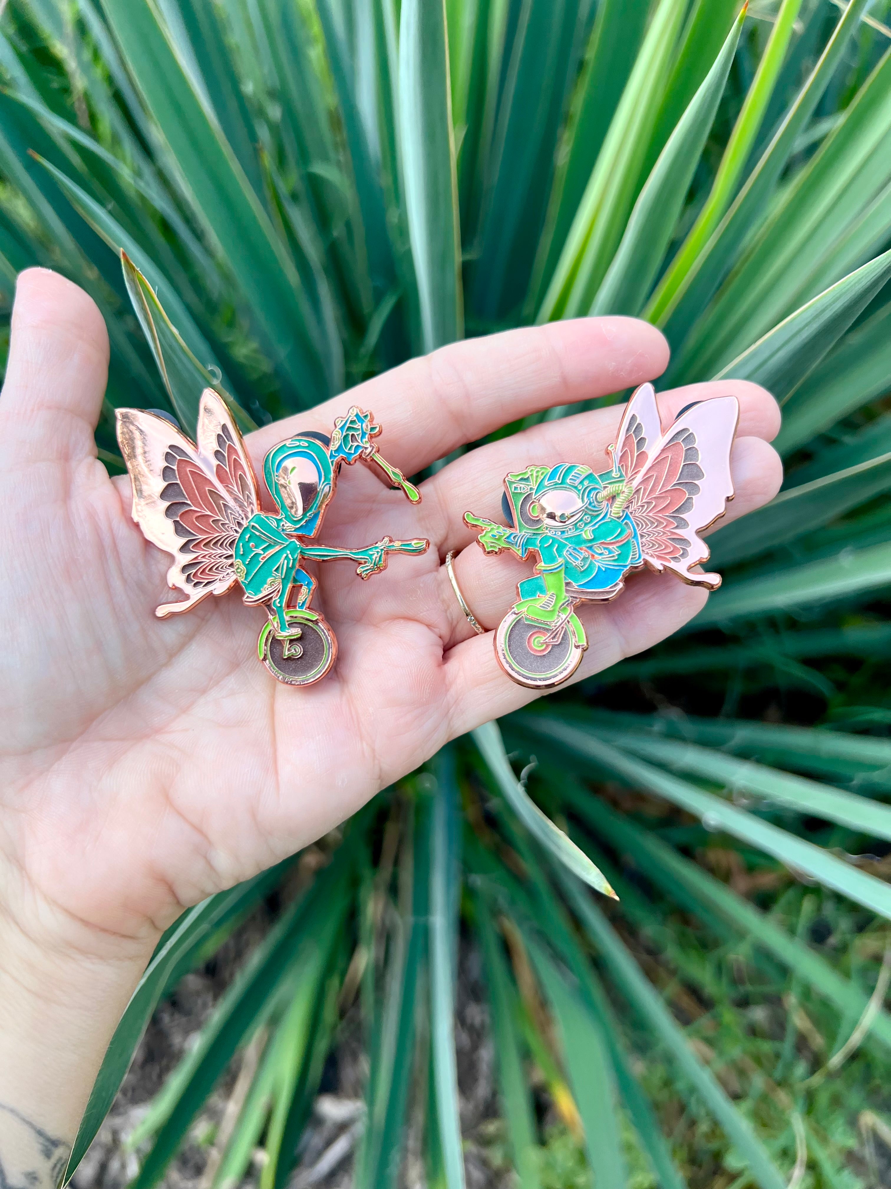 Bike Day '25 - "Sergic" and "Vulch" -  Matching Pin Set Blind Bag