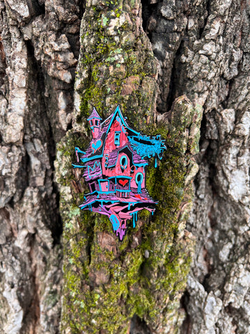 “Love Nest" - Bird House Pin - OG