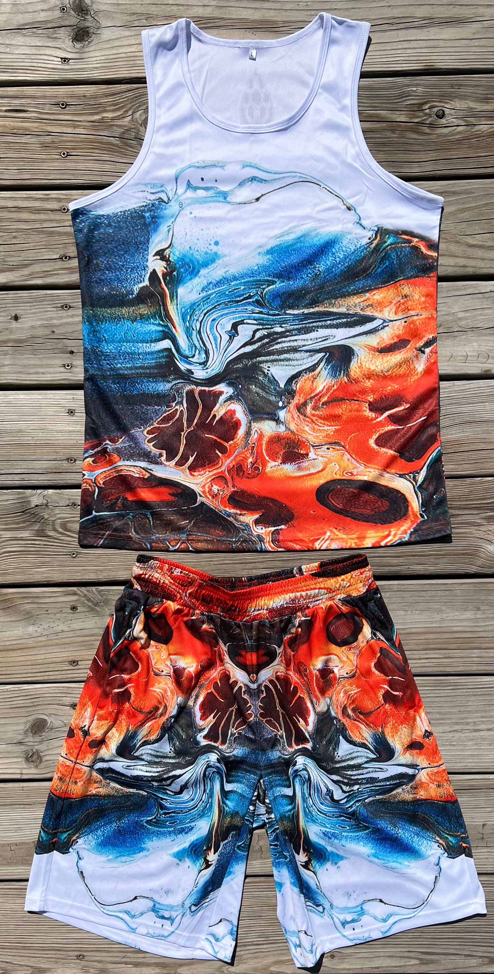 "Tidal Sunset" Tank - in stock + ready to ship