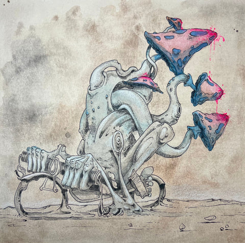 “Phyun Guai, Rider of the Burnt Desert”